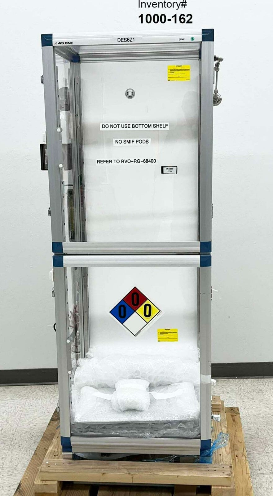 As One Wafer Desiccator Cabinet used Working Tech Equipment Spares LLC as-one-wafer-desiccator-cabinet-used-working-tech-equipment-spares-llc