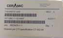 LAM Research 719-040737-430 Quartz Ring *cleaned, 90 day warranty* - Tech Equipment Spares, LLC