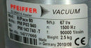 Pfeiffer HiPace 80 Turbo Pump PM P03 940 (used working) - Tech Equipment Spares, LLC