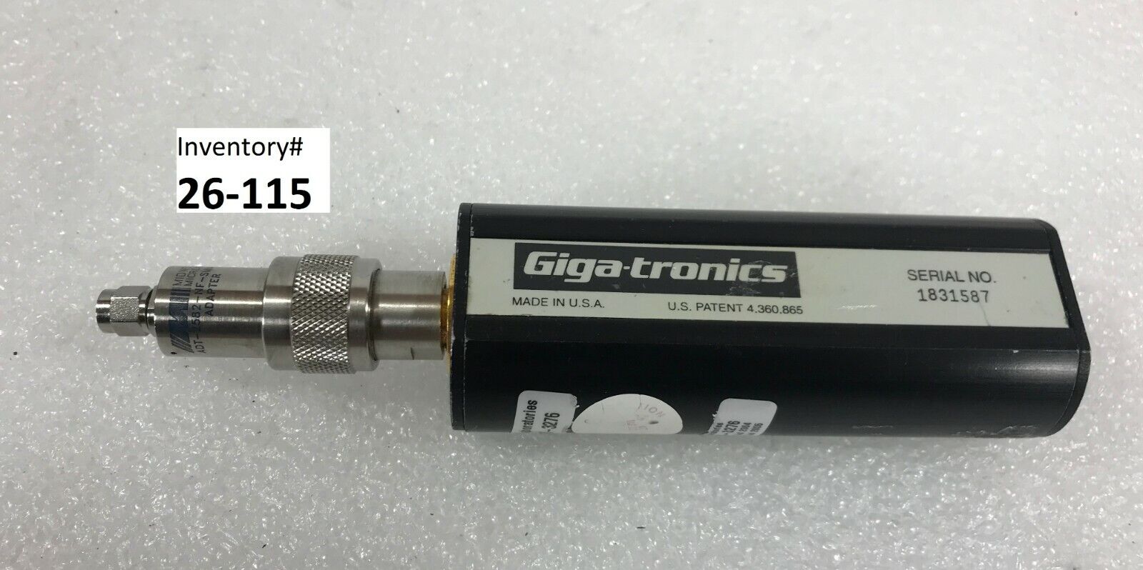 Giga Tronics 80601A Power Sensor 0.001-18 GHz (Used Working, 90