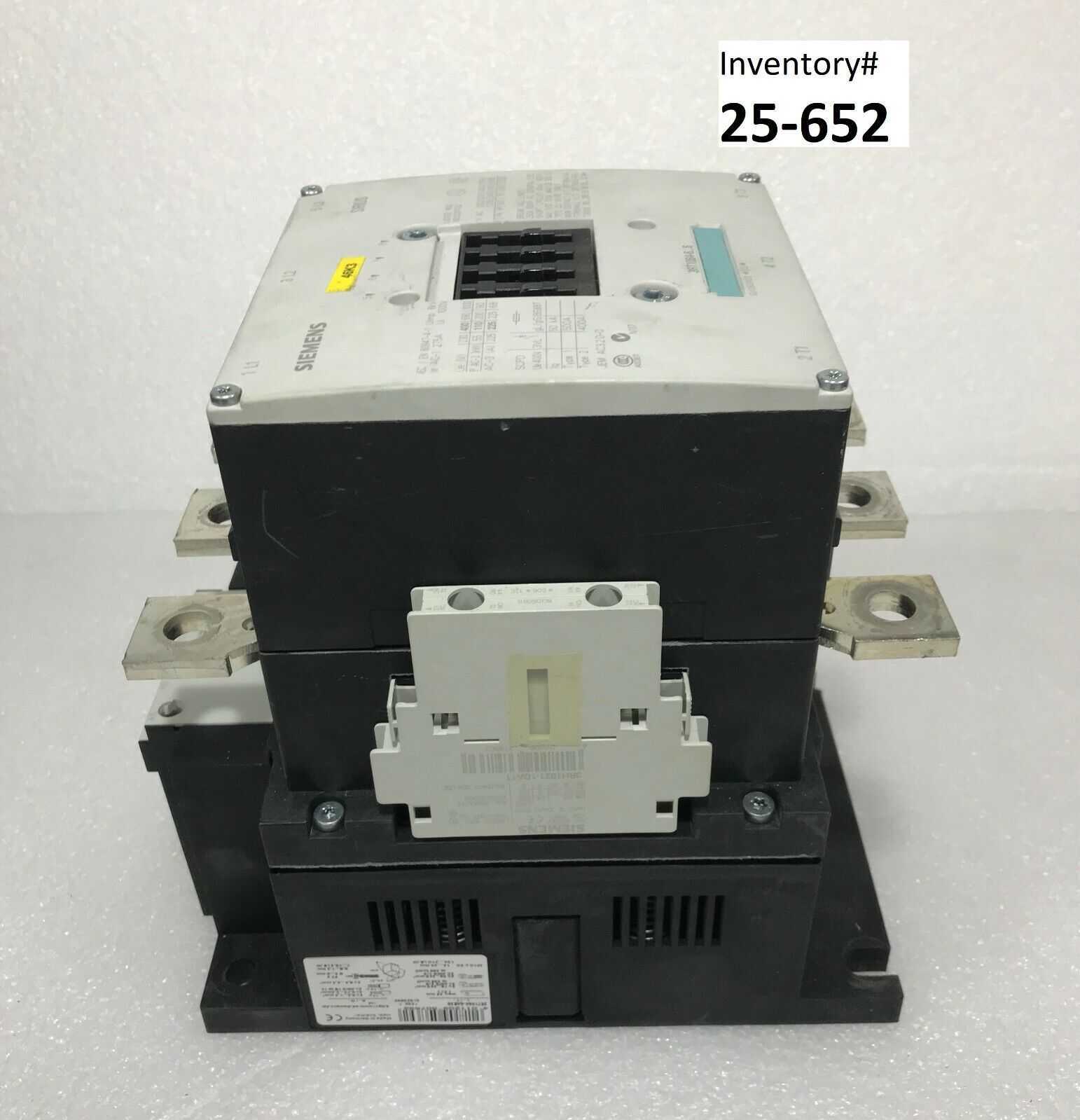 Siemens 60947-4-1 Sirius Contactor 275 Amp 1000V 3 Pole