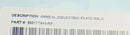 TEL Tokyo Electron Limited 500177943-RF Anneal Dielectric Plate RSL A *new - Tech Equipment Spares, LLC
