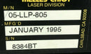 Melles Griot HeNe 05-LLP-805 Laser (Used Working, 90 Day Warranty) - Tech Equipment Spares, LLC