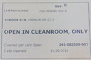 LAM Research 716-069686-004 Ring *new surplus, 90 day warranty* - Tech Equipment Spares, LLC