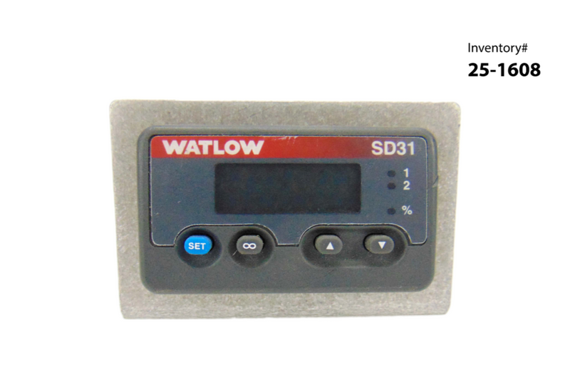 Watlow SD31-HFAA-AA0R Controller *used working - Tech Equipment Spares, LLC