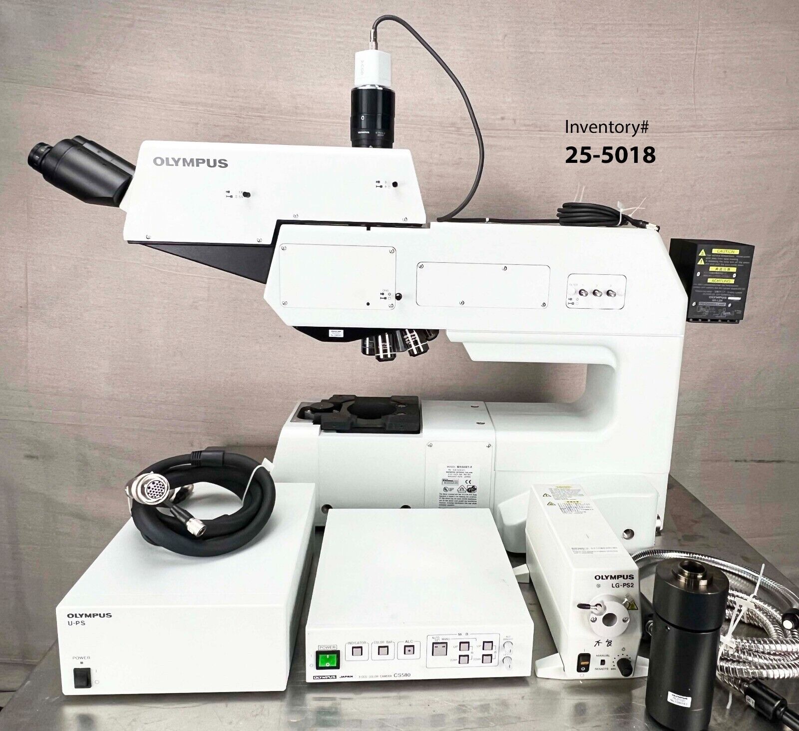 Olympus MX80ST-F Microscope MX-SWETTR300 *used working | Tech Equipment ...