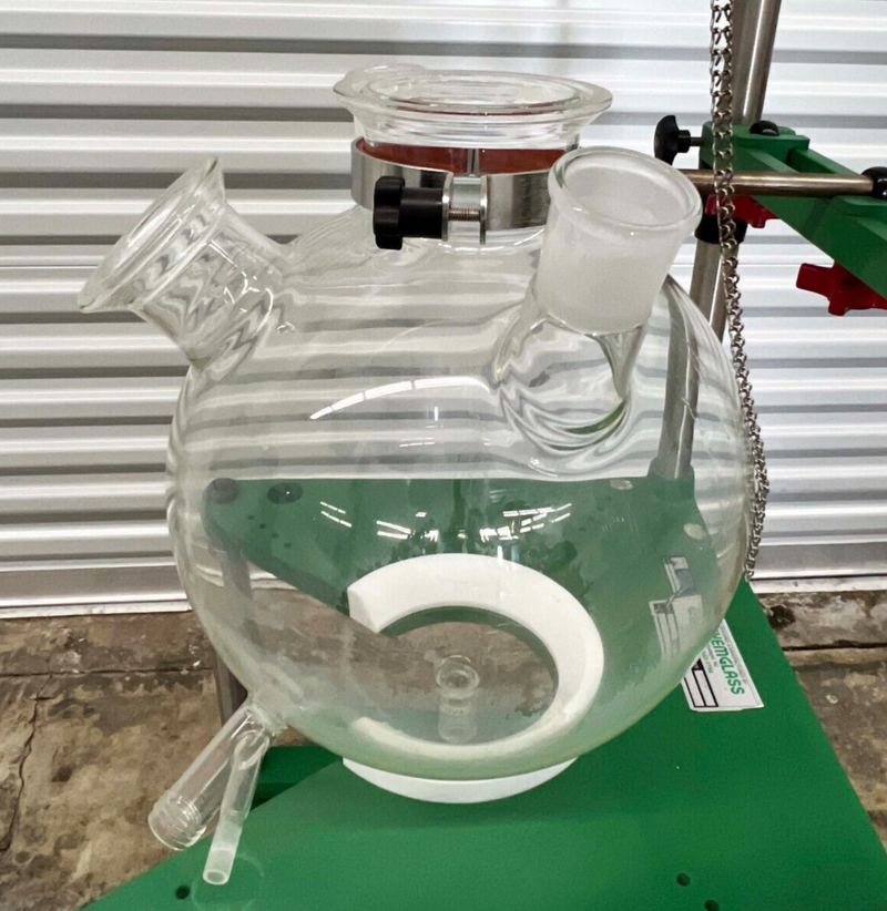 Chemglass 20 Liter Glass Reactor $45/50 CG-1830-50 *used working