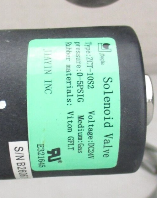 Airtech 3BA1002AB52 Regenerative Blower Jiayin ZCT-10S2 Solenoid Valve *new