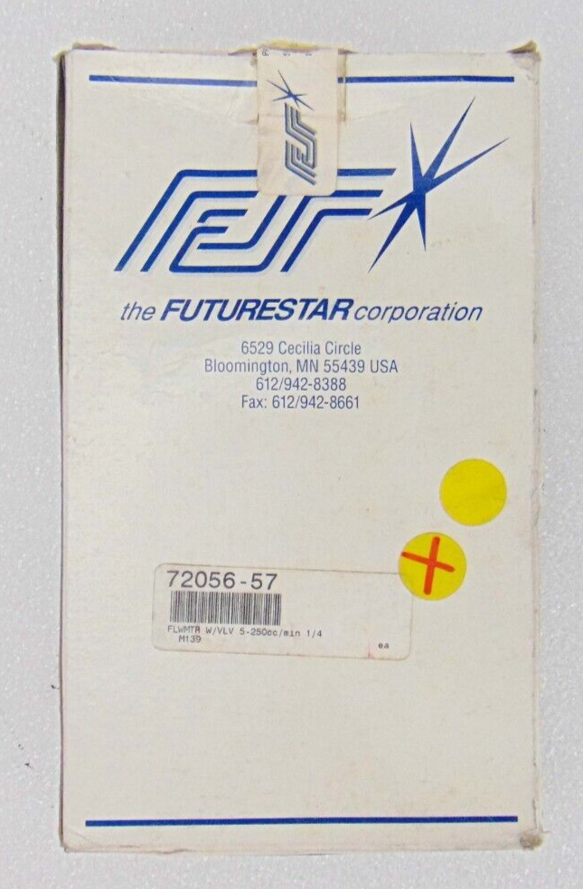 Futurestar Pathfinder 148-00250 Flow Meter - Tech Equipment Spares, LLC