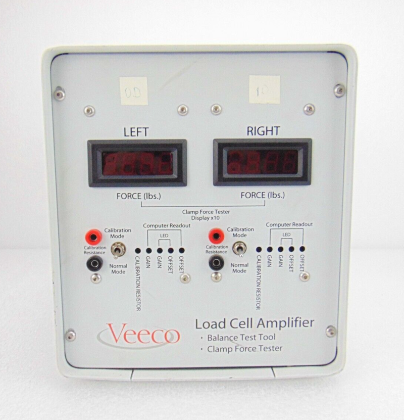 Veeco AS-00173-01 Load Cell Amplifier *used working - Tech Equipment Spares, LLC