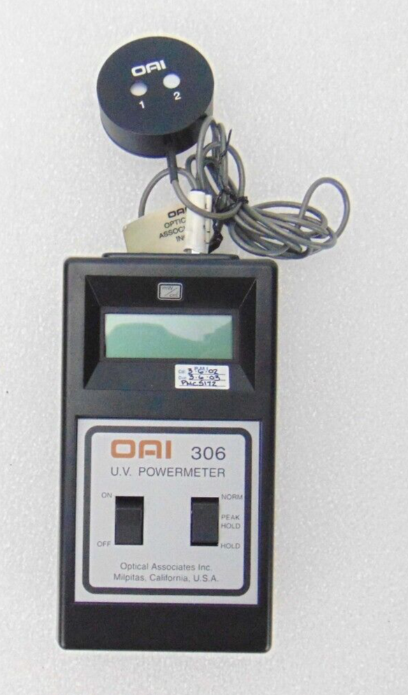 OAI 306 0306-025-02 U.V. Powermeter *used working - Tech Equipment Spares, LLC