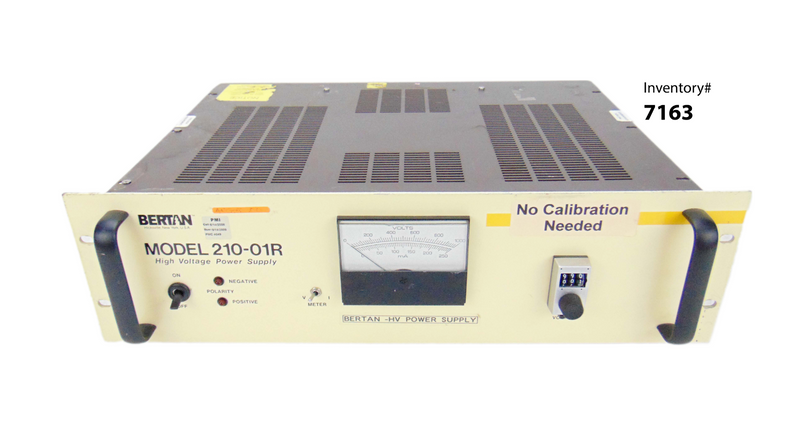 Bertan 210-01R High Voltage Power Supply - Tech Equipment Spares, LLC