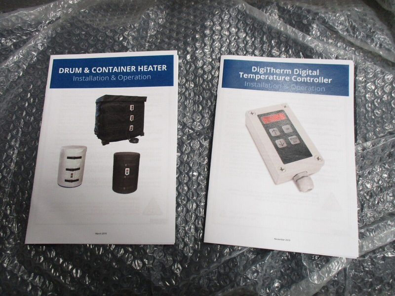 Hennlich Container Heater w/ DigiTherm Digital Temperature Controller *lot of 6