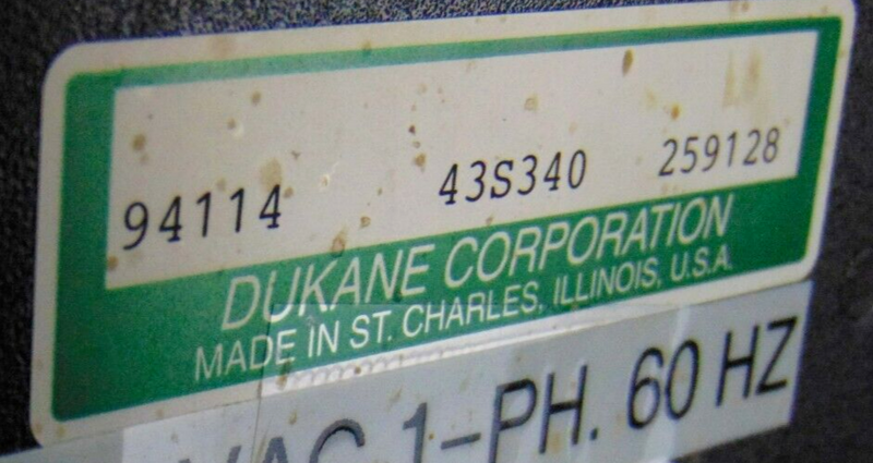 Dukane iQ Servo 43S340 Melt Match Ultrasonic Welder *non-working - Tech Equipment Spares, LLC