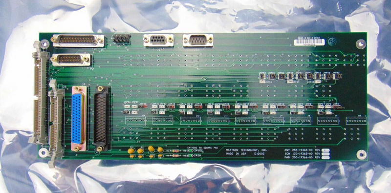 Mattson 255-19365-00 Circuit Board *used working - Tech Equipment Spares, LLC