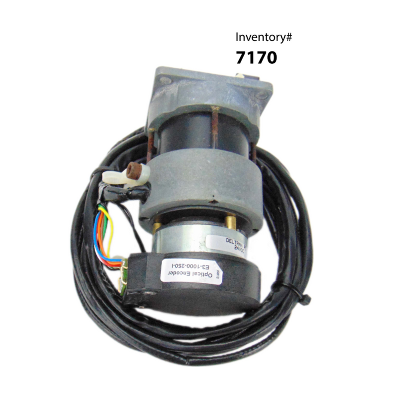 Emoteq BH02301-AF02-HBE Brushless DC Motor *used working - Tech Equipment Spares, LLC