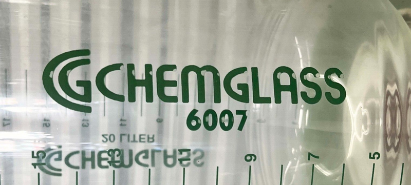 Chemglass 6007 20 Liter Jacketed Glass Reactor