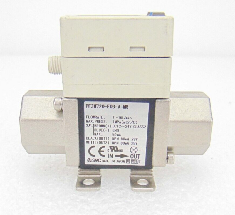 SMC PF3W720-F03-A-MR Flow Switch *used working - Tech Equipment Spares, LLC