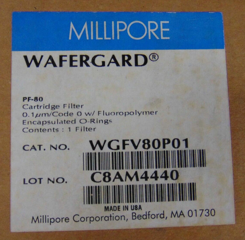Millipore WGFV90P01 Wafergard Filter, lot of 7 *new surplus - Tech Equipment Spares, LLC
