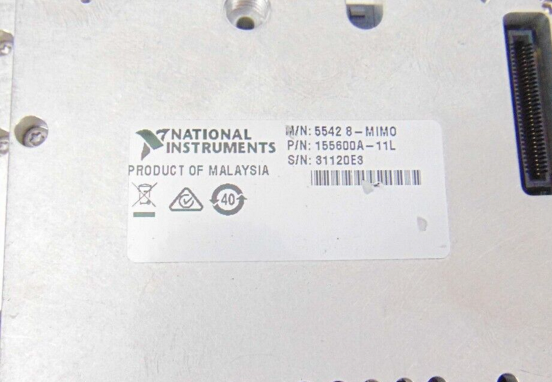 National Instruments 5542 8-MIMO 155600A-11L Module *used working - Tech Equipment Spares, LLC