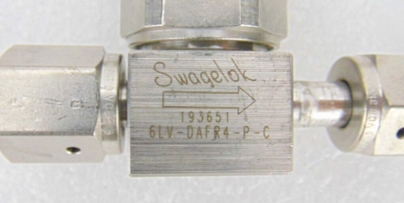 Nupro 6LV-DAFR4-P-C Stainless Steel Valve, lot of 5 *used working