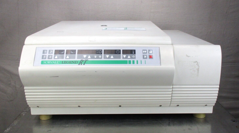 Thermo Sorvall Legend RT Refrigerated Benchtop Centrifuge w/ 75006441 Buckets