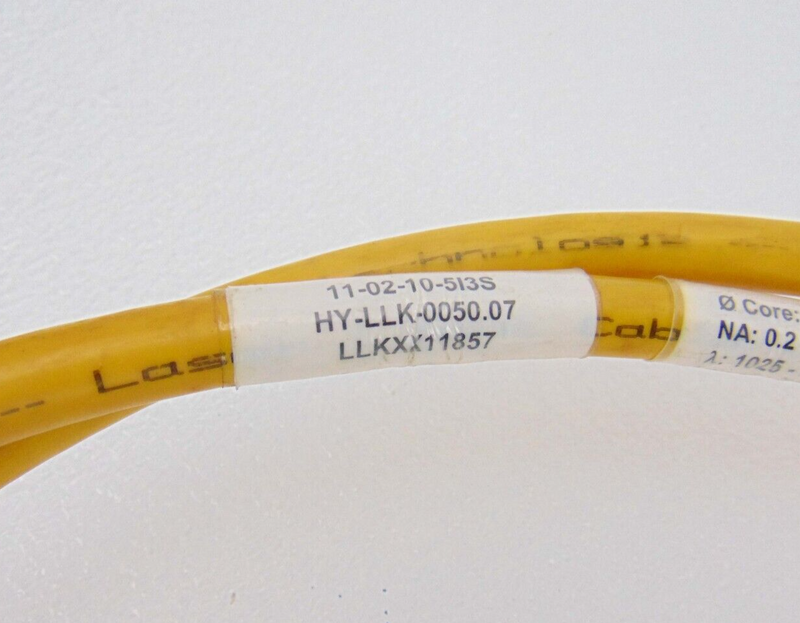 Highyag 11-02-10-5I3S HY-LLK-0050.07 LLKXX11857 Cable *used working - Tech Equipment Spares, LLC