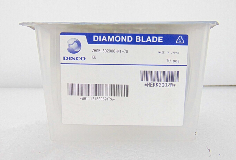 Disco ZH05-SD2000-N1-70 Diamond Blade, 10 Pack *new surplus