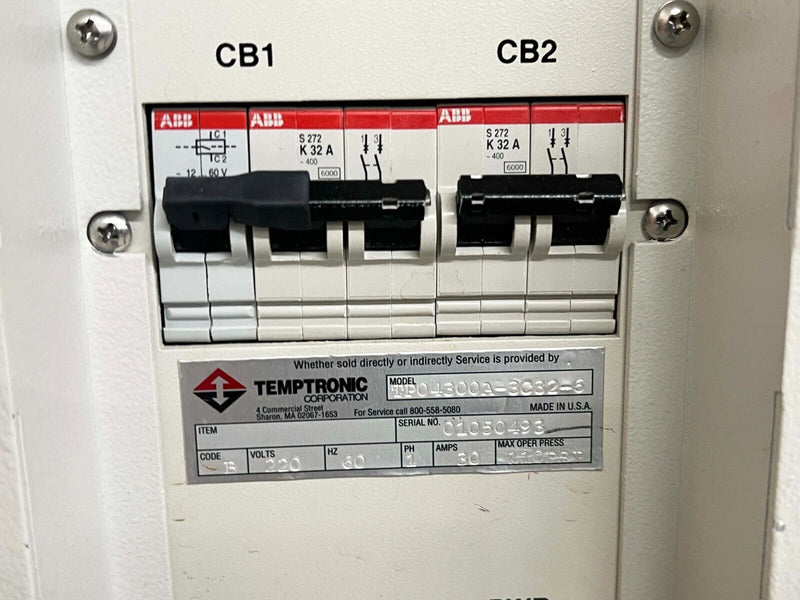 Temptronic X-Stream 2000 TPO4300A-3C32-6 Thermal Inducing System *used working