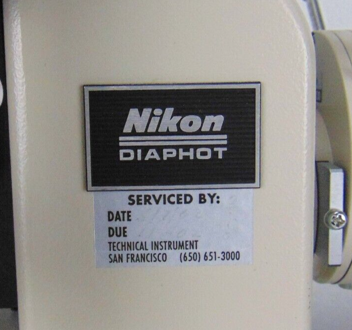 Nikon Diaphot Inverted Microscope *used working