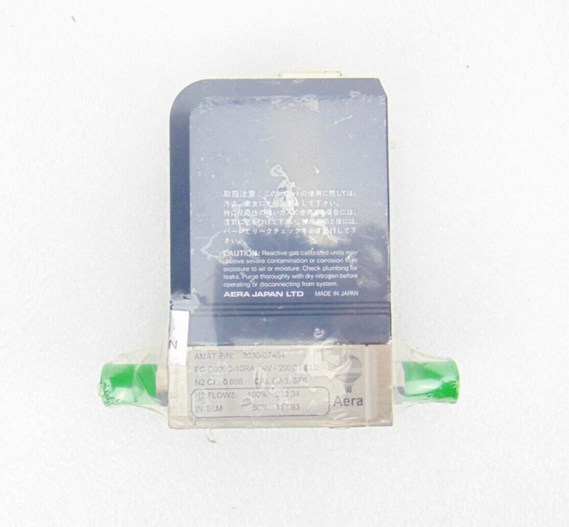 Aera FC-D980C FC-D908C-10RA-4V-200C-CL2 Mass Flow Controller 303-07454 CL2, 200s - Tech Equipment Spares, LLC