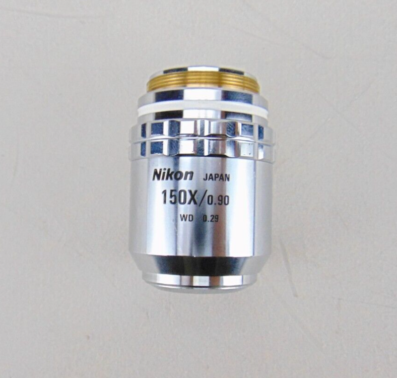 Nikon 150X/0.90 WD, 0.29 CF Plan Apo Objective *used working