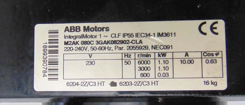 Grundfos CRN 4 CRNE4-60 AX-C-BUBE Centrifugal Pump D41Z65206P10045 *used working - Tech Equipment Spares, LLC