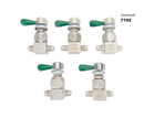 Swagelok SS-DLVCR4 Stainless Steel Valve, lot of 5 *used working - Tech Equipment Spares, LLC