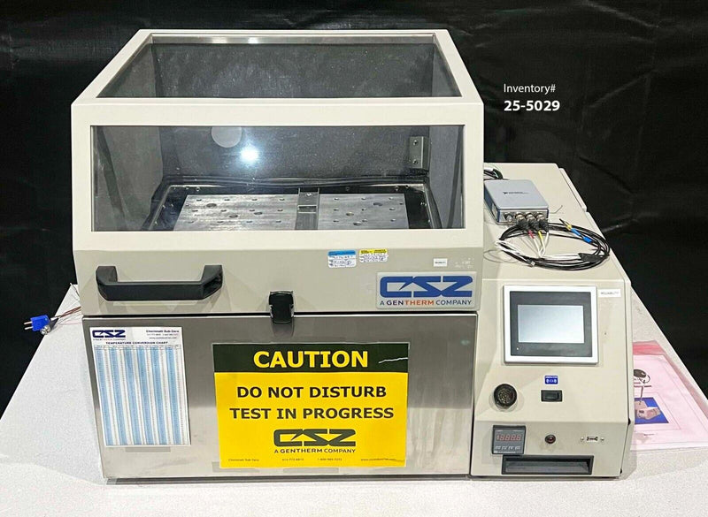 CSZ TCB-1.3 Benchtop Vibration Table Chamber *used working