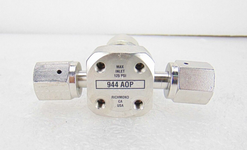 Veriflo 42600719 944A0PLPNCSFSFF Stainless Steel Valve *used working