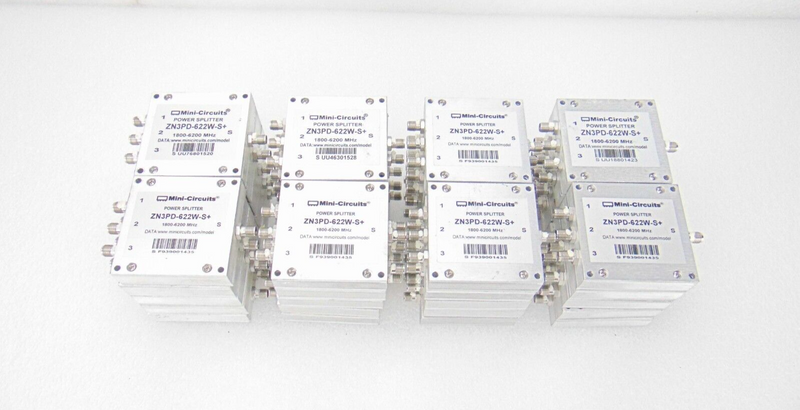 Mini-Circuits ZN3PD-622W-S+ Power Splitter, lot of 40 *used working - Tech Equipment Spares, LLC