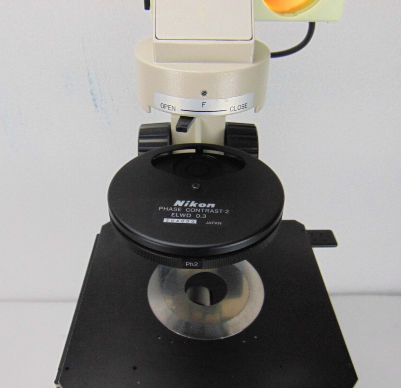 Nikon Diaphot Inverted Microscope *used working