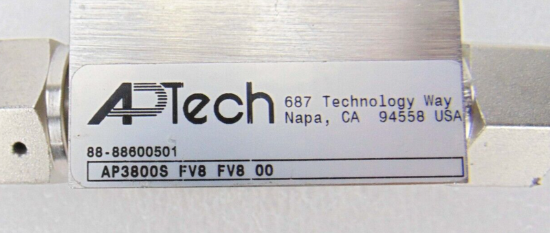 Aptech AP3800S FV8 FV8 00 Valve *used working