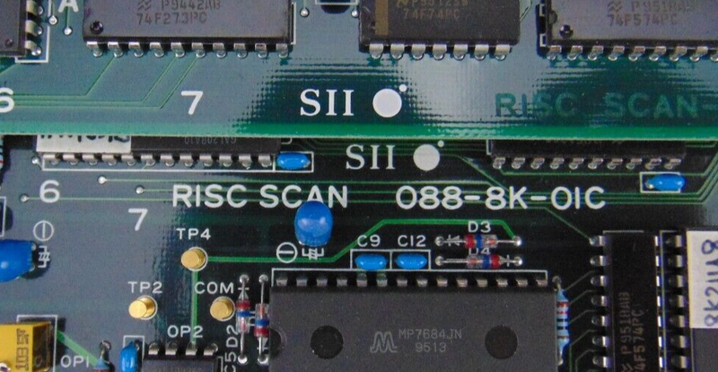 Seiko 088-8K-01C 088-8K-02C 0888-8J-01B RISC SCAN Circuit Board Seiko SMI9800SE