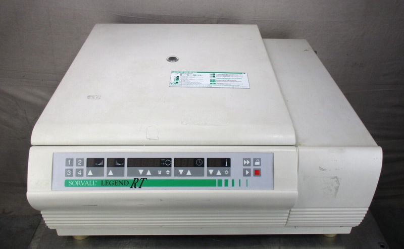 Thermo Sorvall Legend RT Refrigerated Benchtop Centrifuge w/ 75006441 Buckets