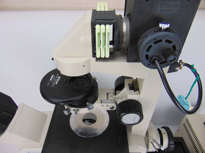 Nikon Diaphot Inverted Microscope *used working