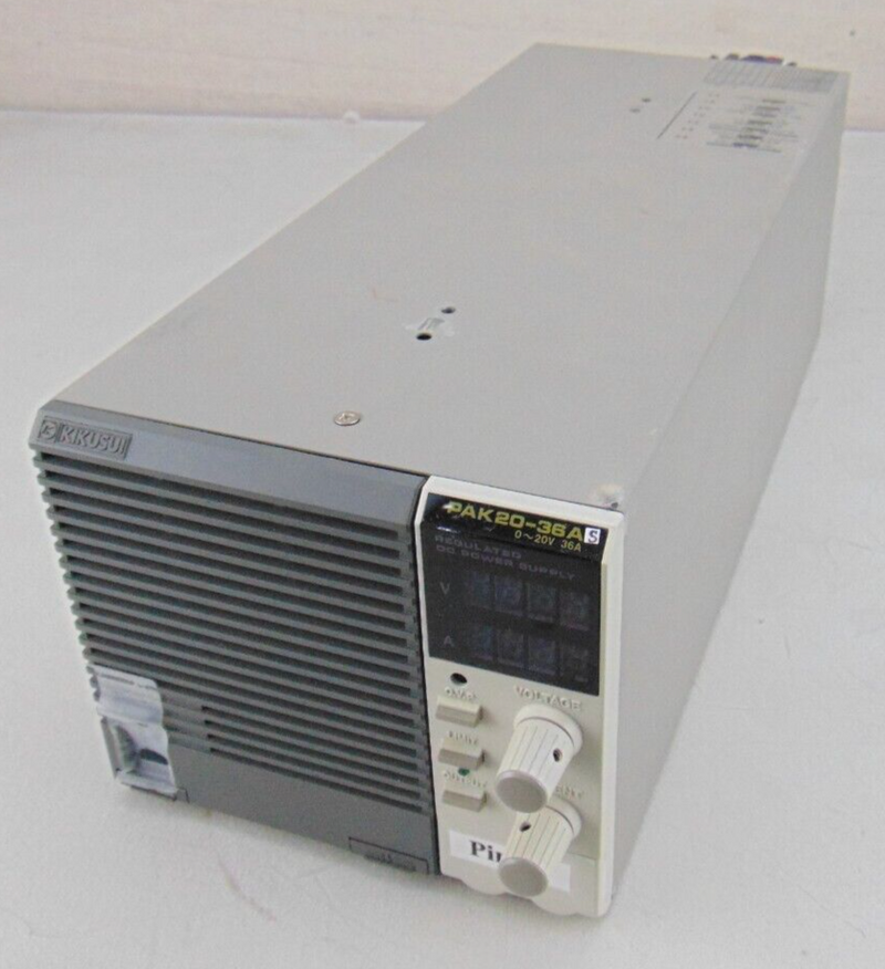 Kikusui PAK20-36A Regulated DC Power Supply *used working