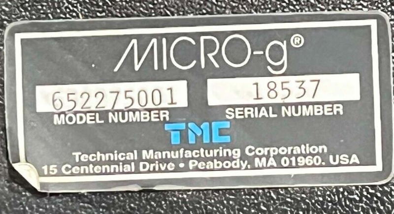 TMC MICRO-g 652275001 Vibration Isolation Table, 38”x 38” inch *used working