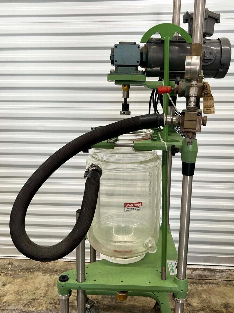 Chemglass 6007 20 Liter Jacketed Glass Reactor