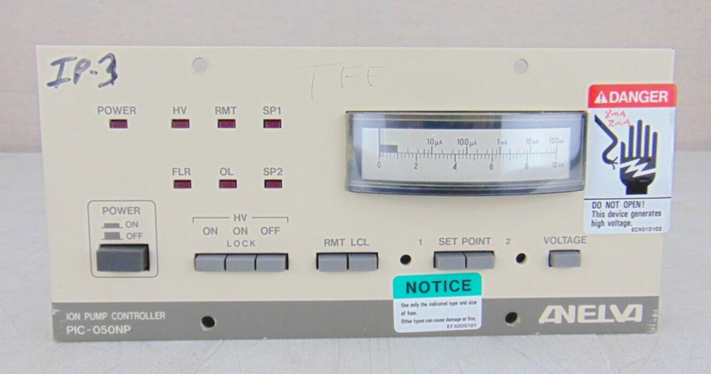 Anelva PIC-050NP Ion Pump Controller *used working