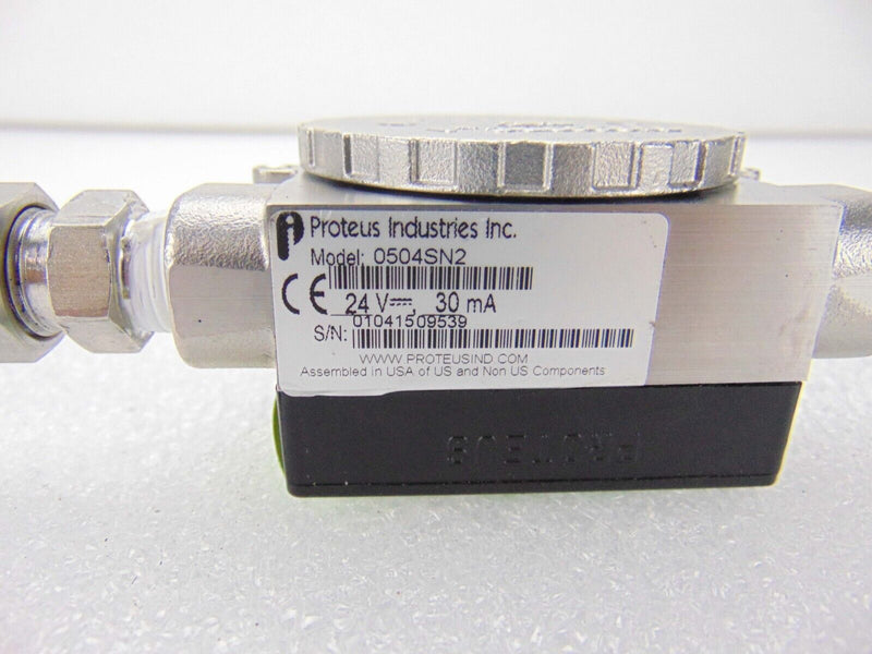 Proteus 0504N2 Flow Sensor *used working - Tech Equipment Spares, LLC