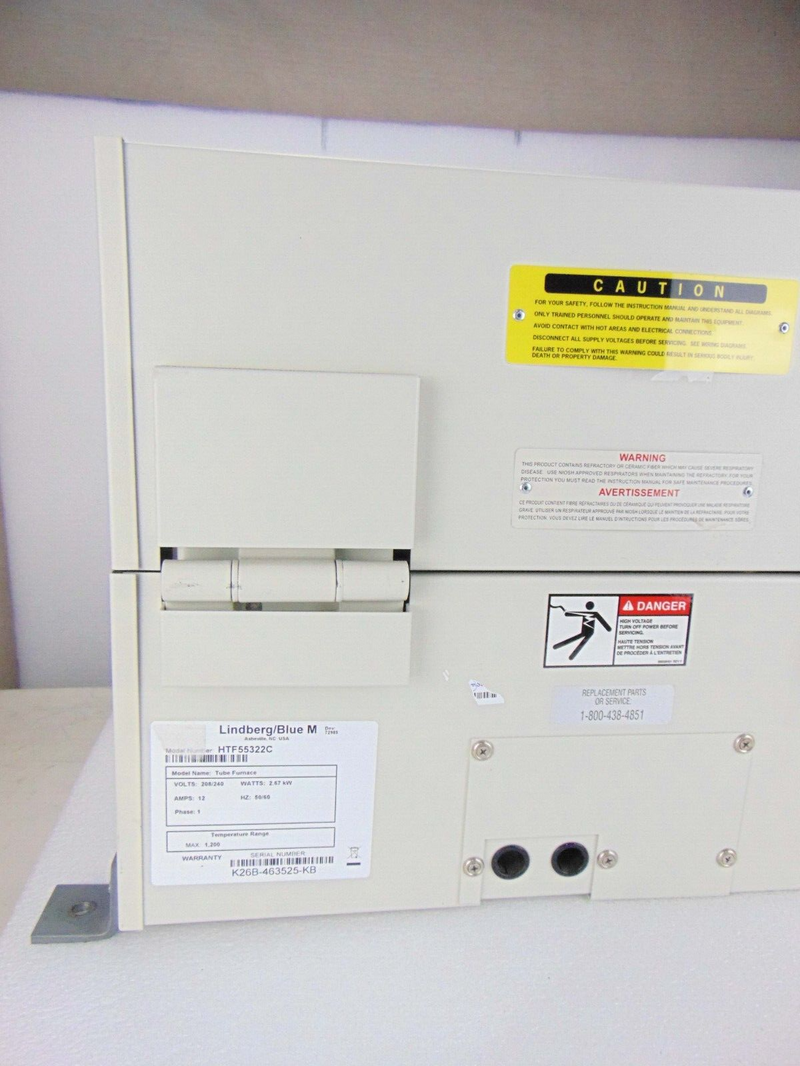 Thermo Lindberg Blue M HTF55322C Tub Furnace *used working - Tech Equipment Spares, LLC