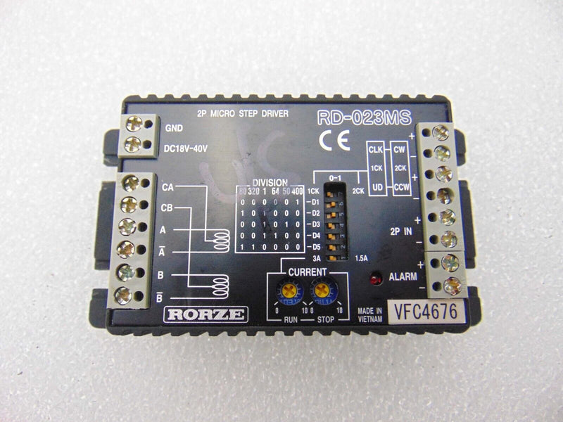 Rorze RD-023MS 2P Micro Step Driver *used working - Tech Equipment Spares, LLC