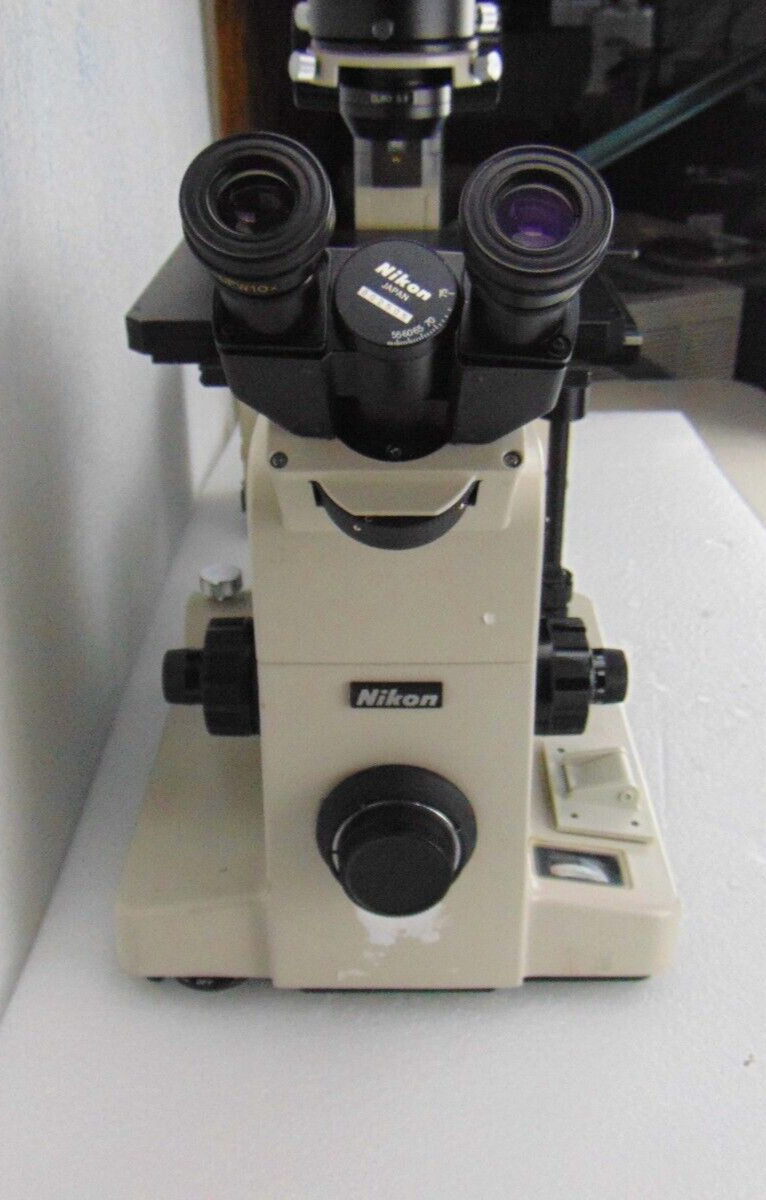 Nikon Diaphot Inverted Microscope *used working